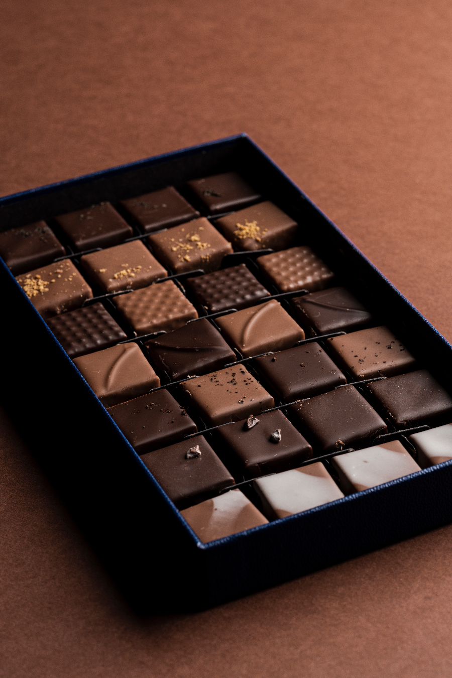 Coffret de chocolats assortis Geoffrey Gil Chocolaterie à Béziers