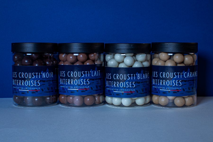 Croustibilles au cœur soufflé, quatre enrobages