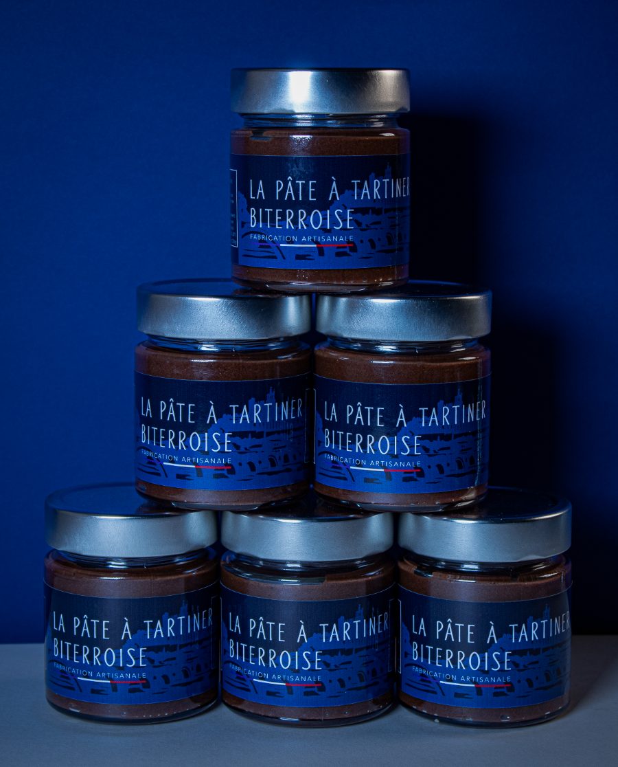 Pâte à tartiner biterroise sans huile de palme