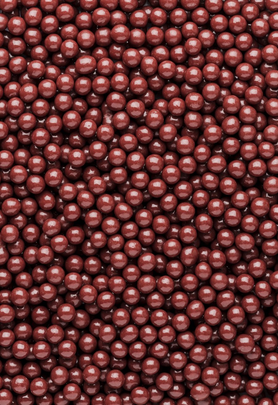 Billes framboise, matière première artisanale