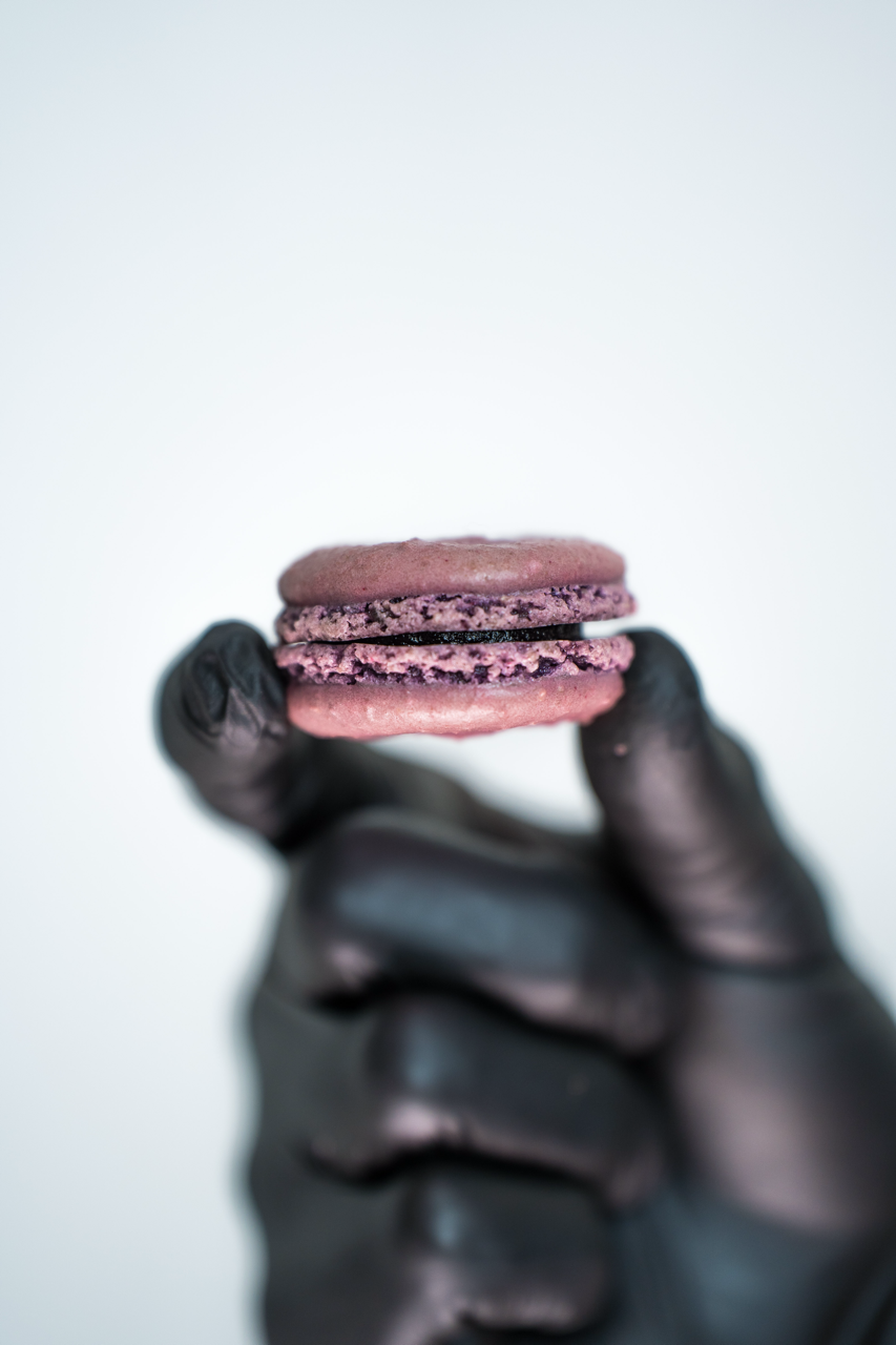 MACARONS CASSIS