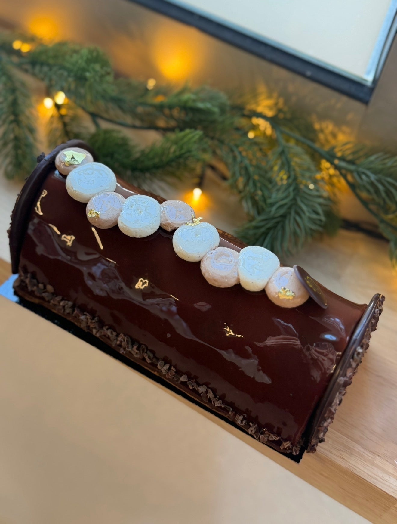 Bûche Chocolat-Framboise