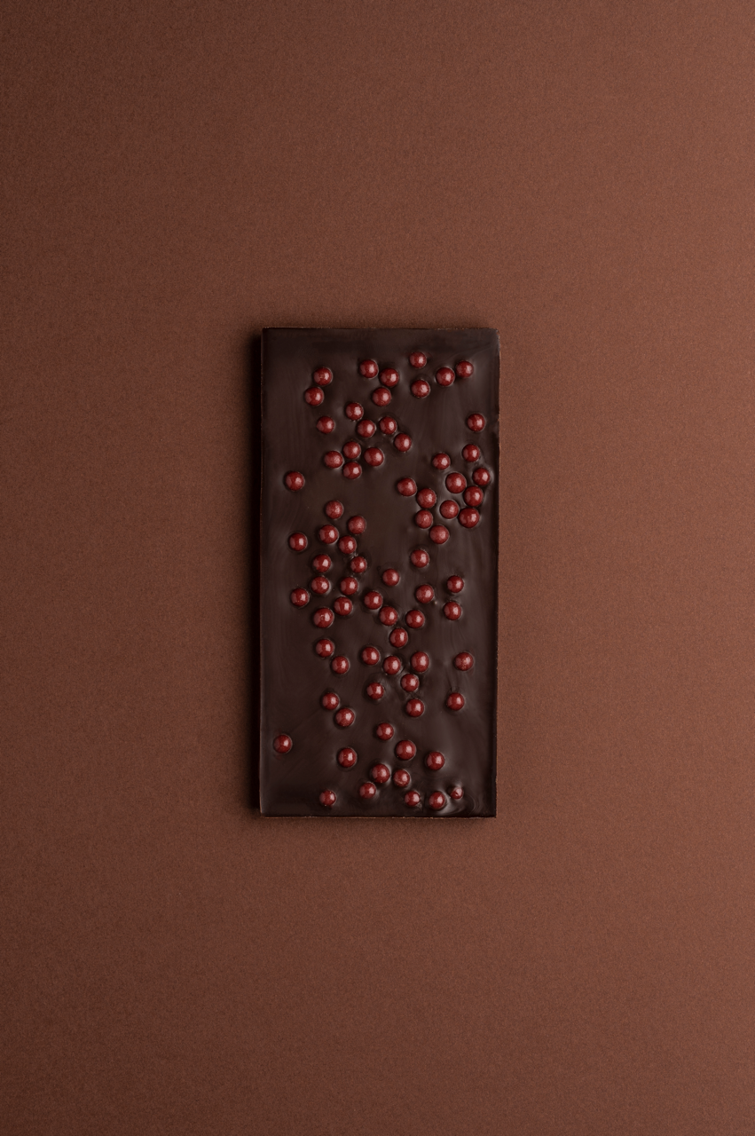 TABLETTE NOIR ÉCORCE D'ORANGE