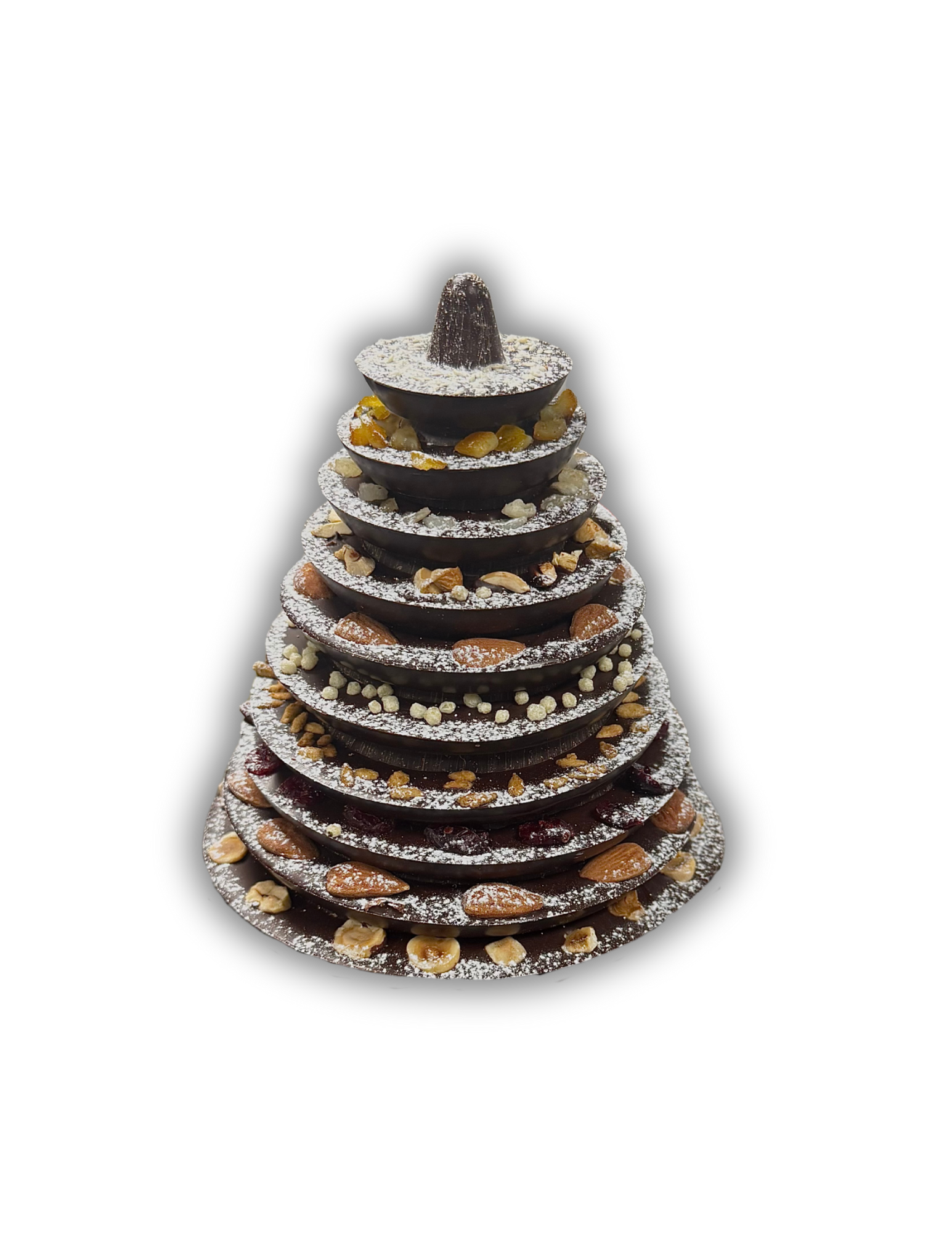 Grand Sapin en Spirale Mendiant